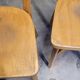 Paire de chaises de bistrot signé Baumann 1950