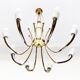1950s Italian Spider Chandelier By Oscar Torlasco