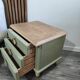 Sage green side table/nightstand
