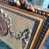 Antique trumeau mirror