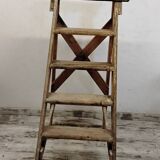Wooden stepladder