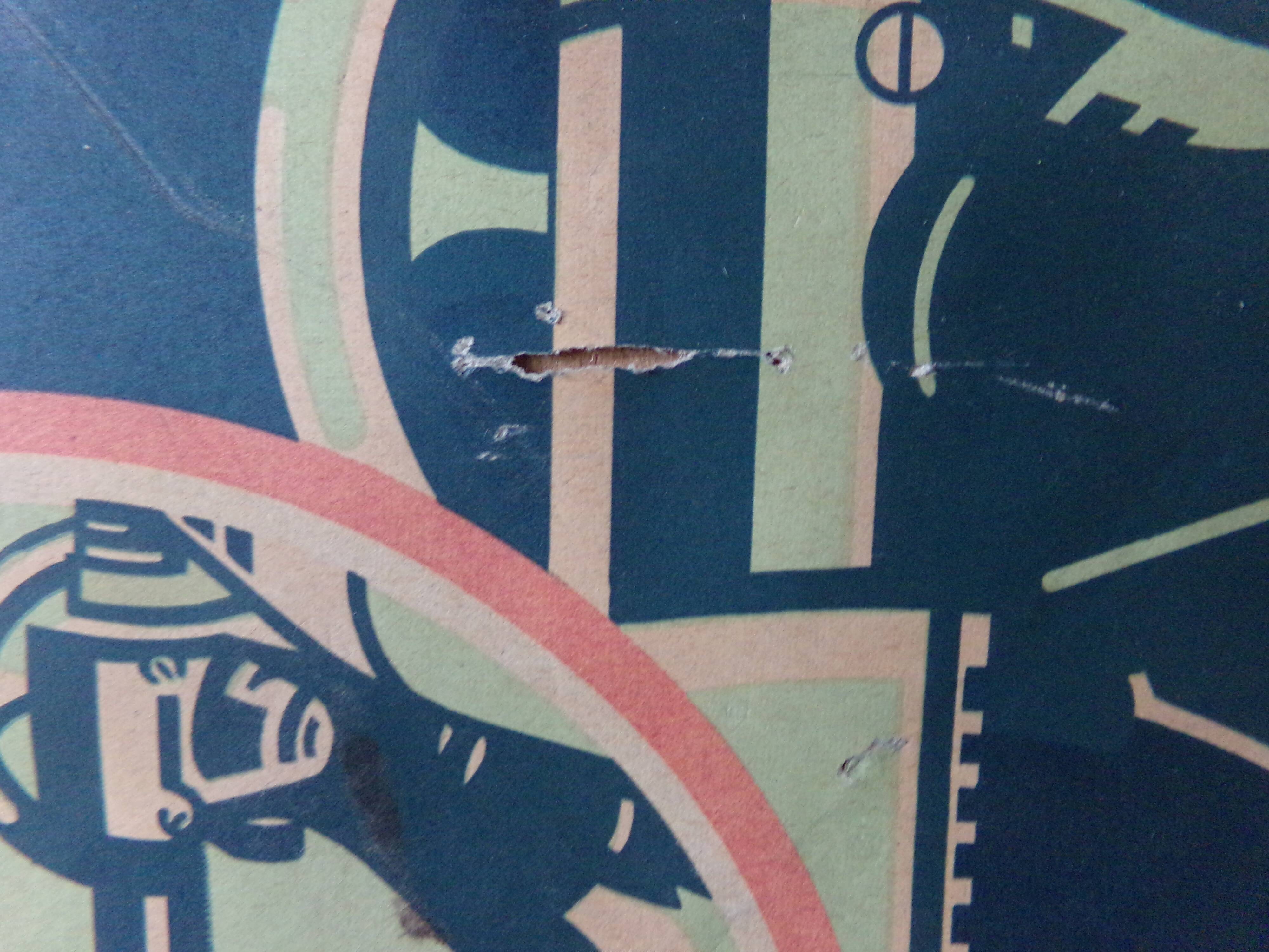 Educational poster 60s