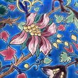 Decorative bowl in Longwy enamels