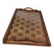 Woven wooden tray