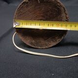 Vintage lamp base in gilded wood