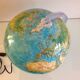 Globe in bright relief Rico Italy vintage 60s-70s