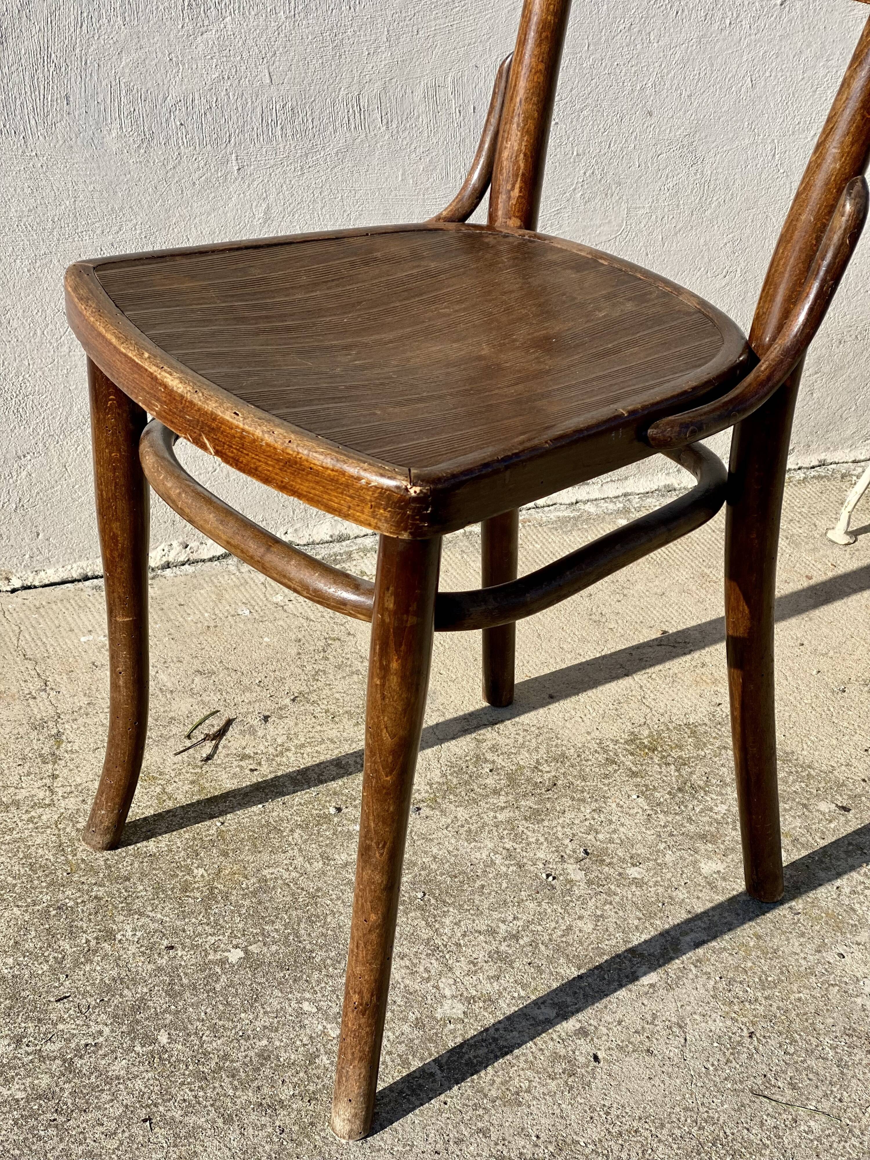 Thonet 1930 art deco bistro chair