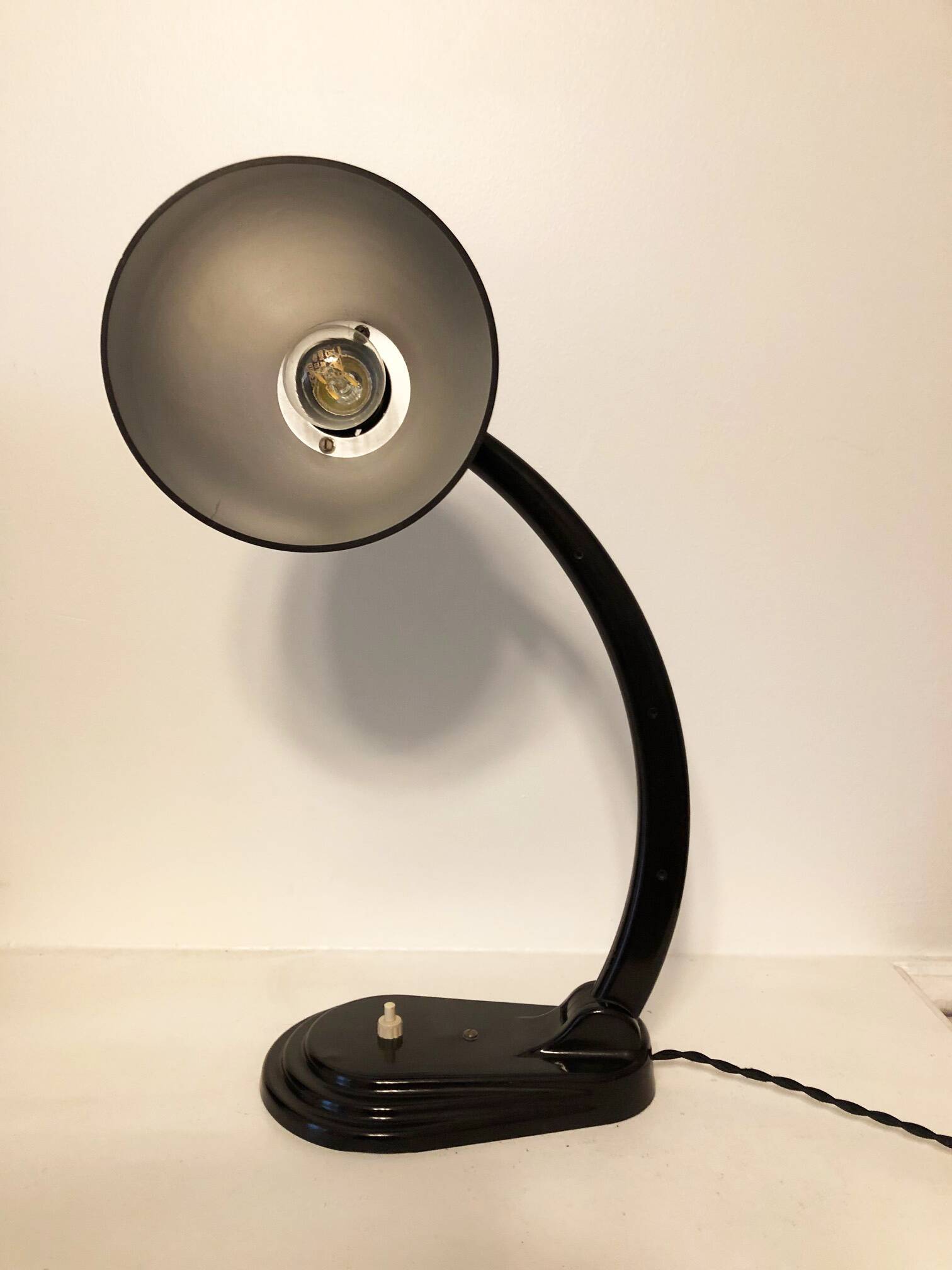 Art deco bakelite lamp - bauhaus