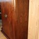 Asymmetrical art deco rosewood veneer cabinet