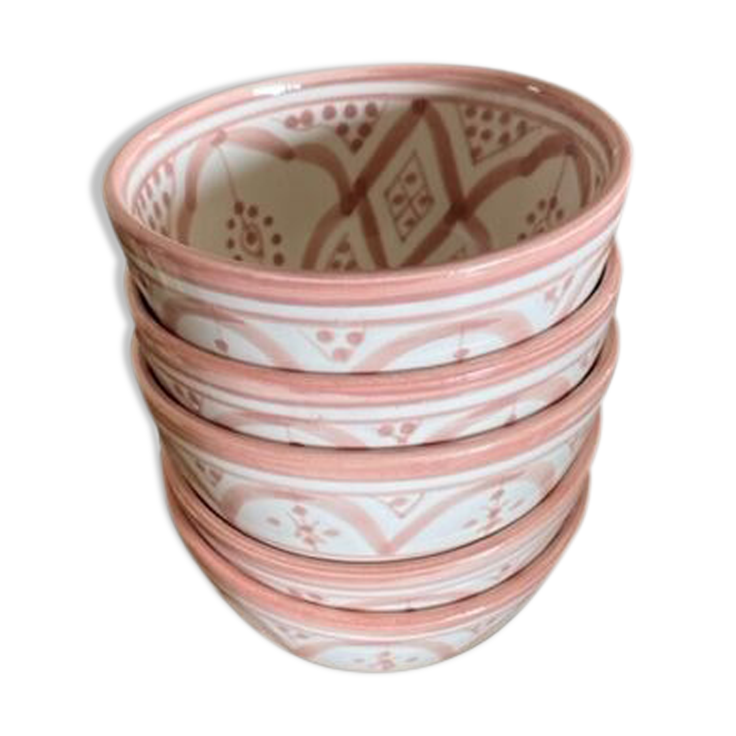 4 ceramic bowls