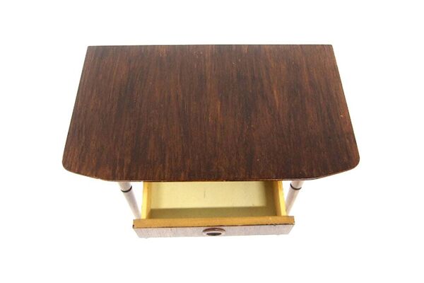 Table de chevet scandinave en chêne, Suède, 1970