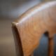 Old straw chair