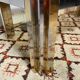 Chrome coffee table