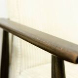 Type 300 190 Armchairs in Corduroy by H. Lis, 1960s, Set of 2