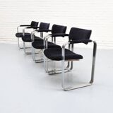 Eero Aarnio Silver Chairs Set of 4