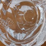 3 Arques crystal candle holders “royale” model