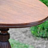 Table or Guerdon Oval in Massive Mahogany