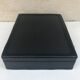 Old travel Gerard Henon leather black briefcase