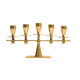 Rare mid-century modern brass candle hold from KARA Denmark 1960s.