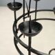 Lustre en fer forgé par Alberto Gerardi
