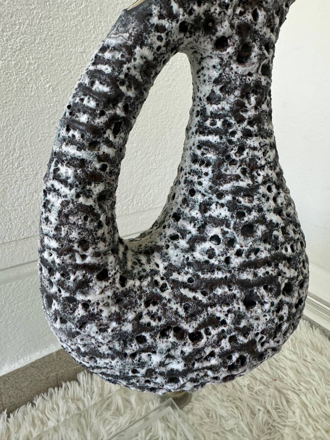 Ceramic lava pitcher from the 60s