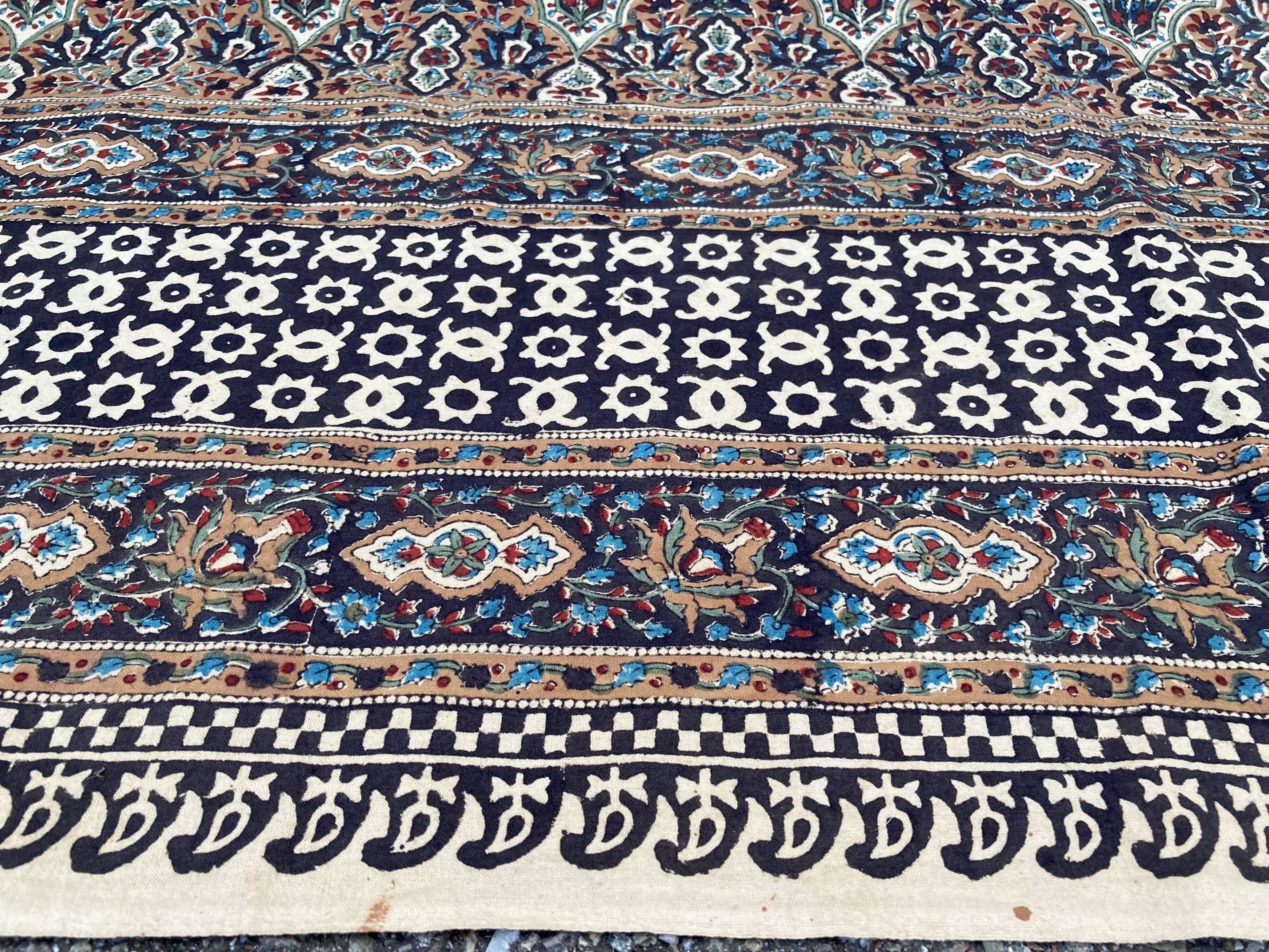 Embroidery kalamkari fabric