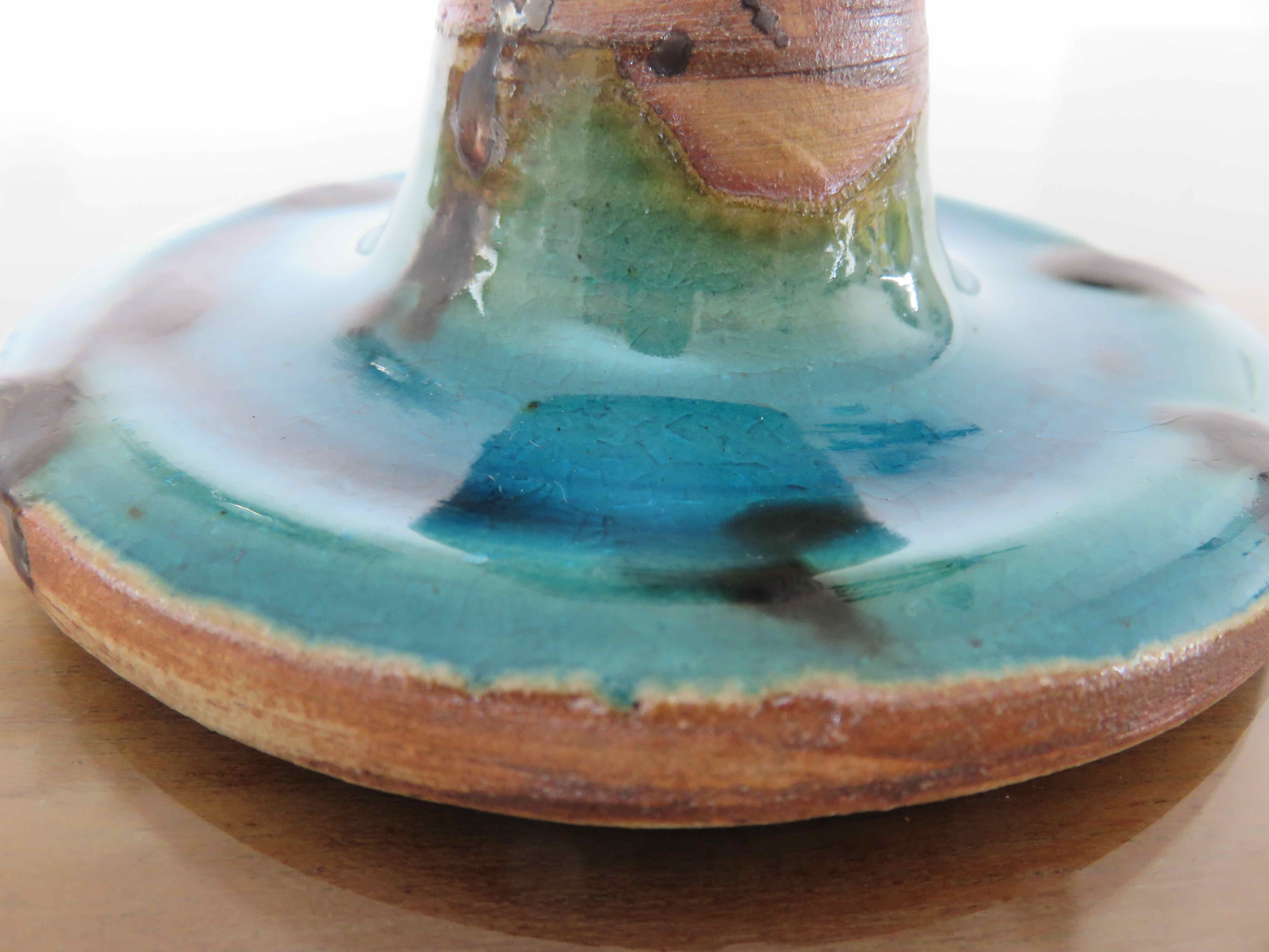 Candle holder " Grès du Colombier " 50s 60s