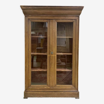 Nineteenth century fir bookcase