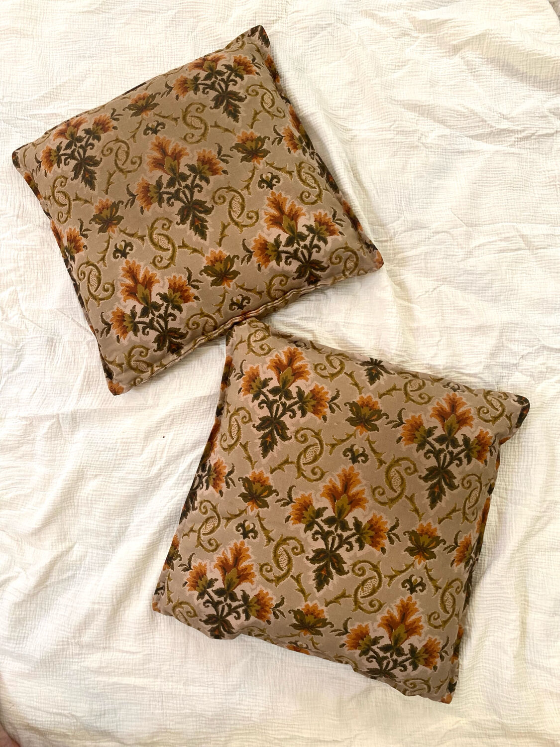 Duo de coussins en jacquard 70