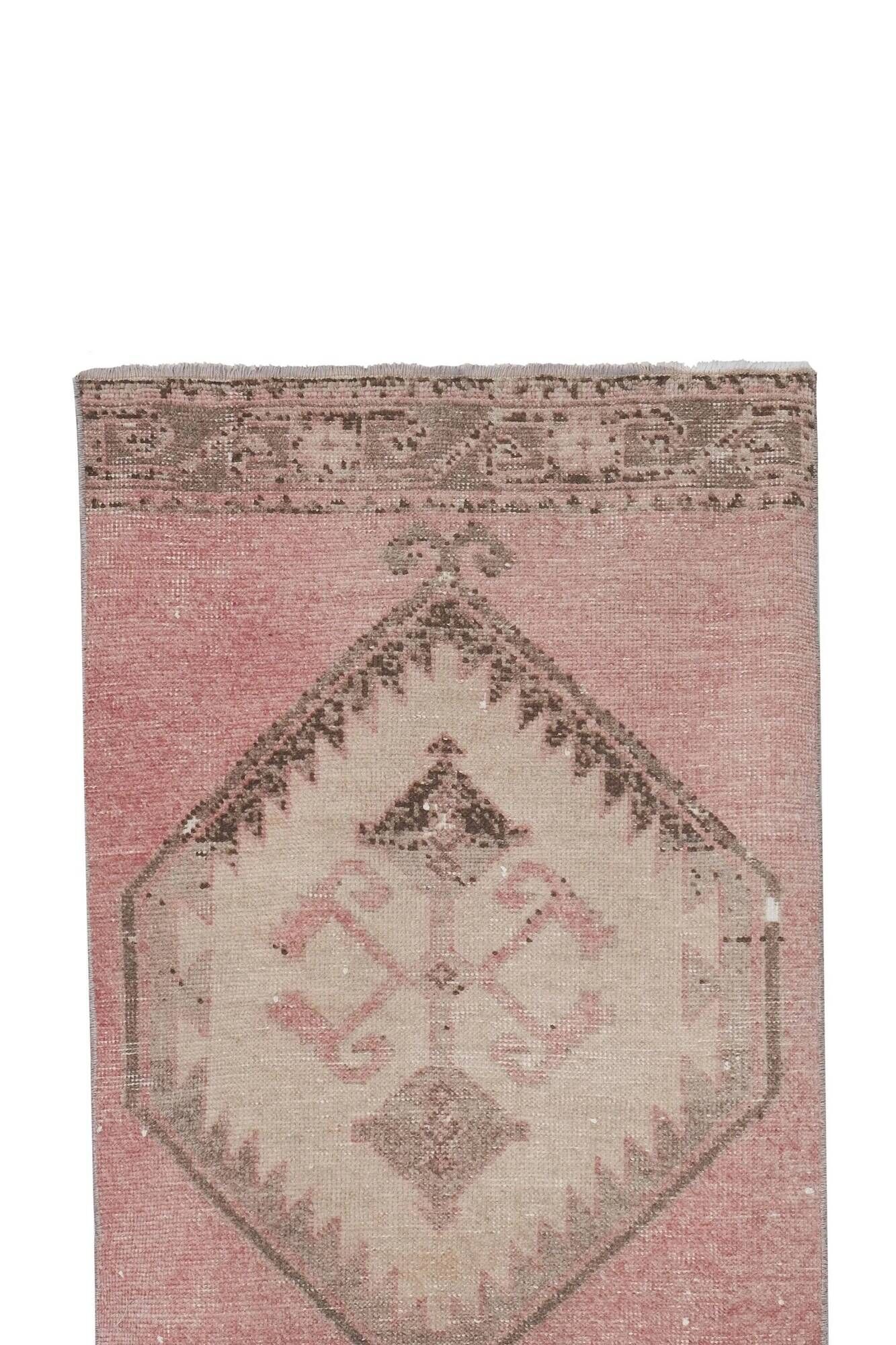 Tapis de couloir turc vintage