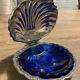 Scallop shell butter dish stainless steel