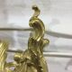 Pair of sconces Bronze 3 lights Louis XV