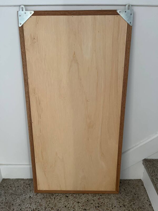 Miroir ancien gravé