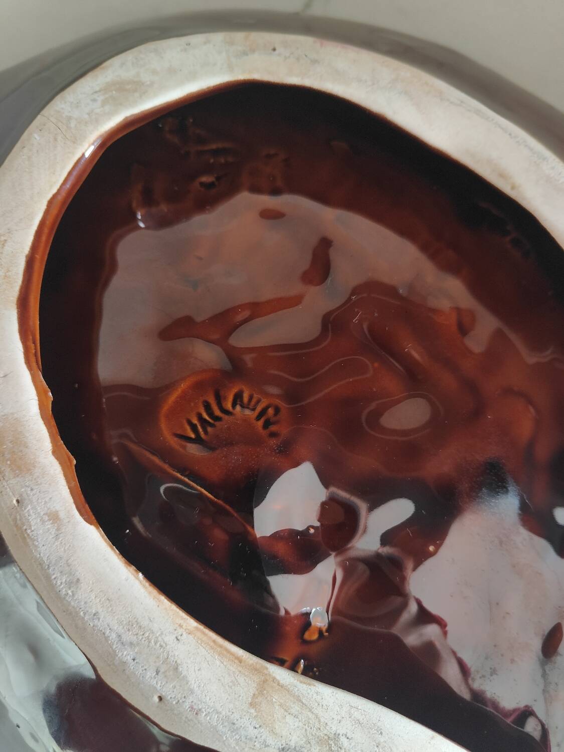 Large dish Vallauris