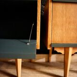 Pair of vintage bedsides