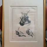 Framed Print Engraving Aphorisms Surgery Anatomy Herman Boerhaave