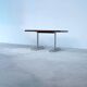 Bureau danois avec dessus en cuir