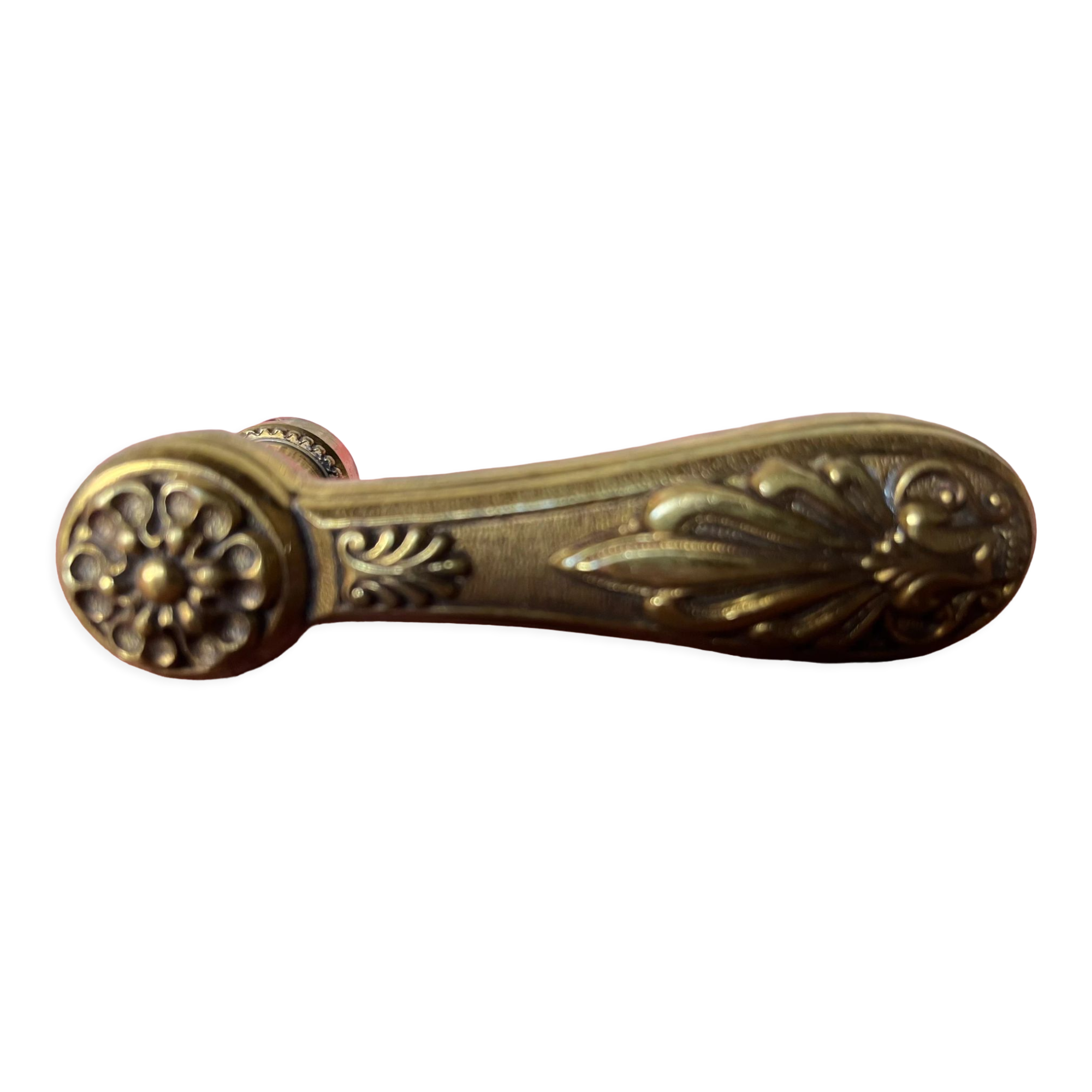 Antique bronze door handle