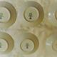 Set of 6 cups and 6 saucers vintage Louis lourioux