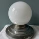 Ancien globe / plafonnier en opaline