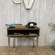 Modernist pedestal table