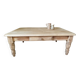 Table basse pin massif