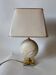 Vintage lamp in marble and brass – Le Dauphin, France