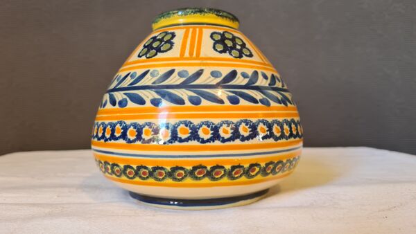 Vase toupie  breton