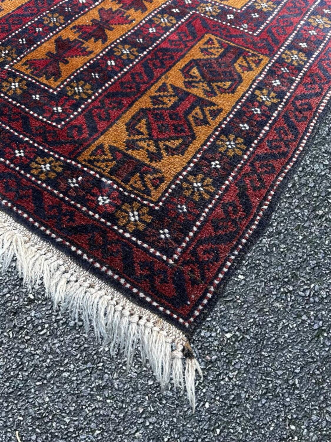 Handmade Afghan rug
