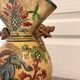 Vase carafe jug baluster ceramic terracotta italy montopoli elephant