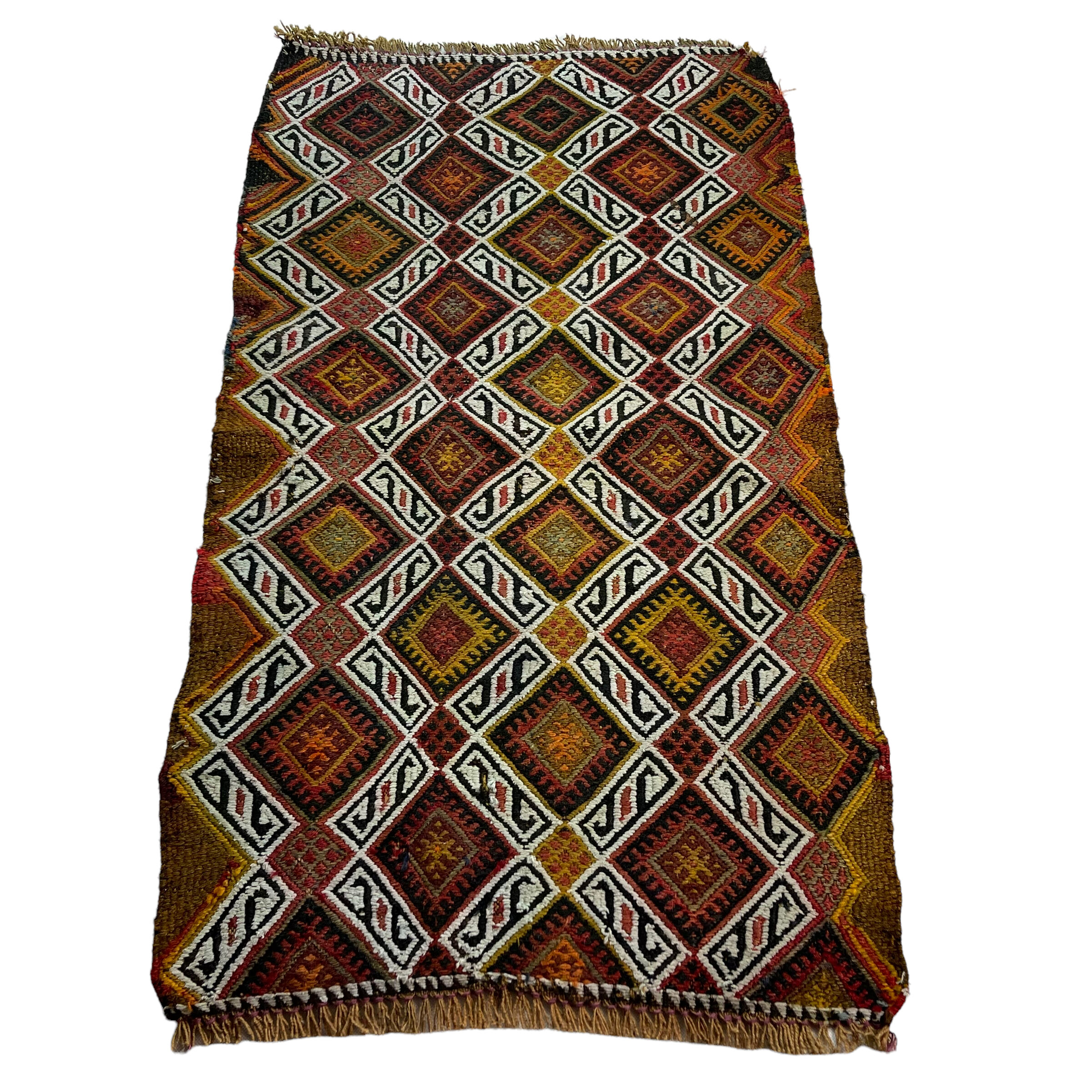 Vintage turkis kilim rug , 90 x 52 cm