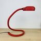 Lampe serpent flexible rouge années 80