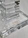 Crystal candle holder, Saint-Louis design Jean Sala