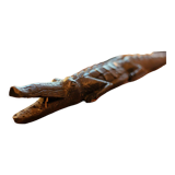 Sculpture crocodile en ébène début XXèeme